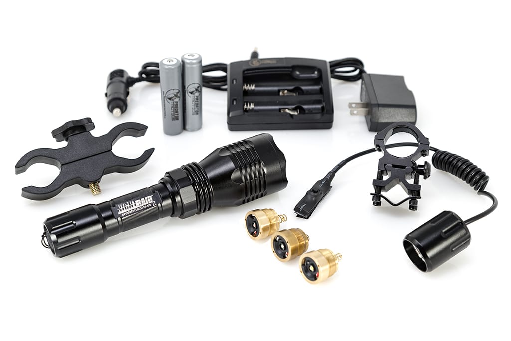 Night Raid MAX Light Kit Coyote Hunting Gear Night hunting light kit night raid max from predator tactics