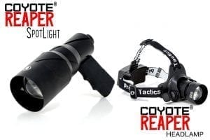 predator tactics coyote reaper scan light combo pack for coyote hunting